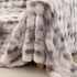 Thick Faux Fur Couch Cover Fluffy Fuzzy Warm Washable Furniture Protector for Kids Pets