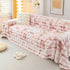 Thick Faux Fur Couch Cover Fluffy Fuzzy Warm Washable Furniture Protector for Kids Pets