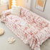 Thick Faux Fur Couch Cover Fluffy Fuzzy Warm Washable Furniture Protector for Kids Pets