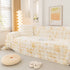 Thick Faux Fur Couch Cover Fluffy Fuzzy Warm Washable Furniture Protector for Kids Pets