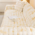 Thick Faux Fur Couch Cover Fluffy Fuzzy Warm Washable Furniture Protector for Kids Pets