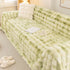 Thick Faux Fur Couch Cover Fluffy Fuzzy Warm Washable Furniture Protector for Kids Pets