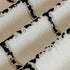Grid Sofa Cover with Ruffle Skirt – Soft, Decorative, Full-Cover Couch Protector