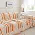 Soft Cozy Chenille Throw Cover for Couch with Tassel Accents, Dustproof Soft Throws for Sofa