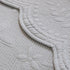 Floral Cotton Quilted Sofa Cover, Non-Slip Couch Protector with Scalloped Edges