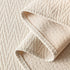 Herringbone Textured Sofa Throw Blanket, Durable Pet Friendly Modern Couch Slipcover