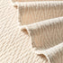 Herringbone Textured Sofa Throw Blanket, Durable Pet Friendly Modern Couch Slipcover