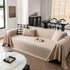 Herringbone Textured Sofa Throw Blanket, Durable Pet Friendly Modern Couch Slipcover