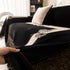 Jacquard Floral Band Sofa Cover with Tassels, Thick Textured Couch Throw Blanket