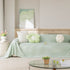 Cooling Ice Silk Sofa Throw Cover, Summer Diamond Textured Furniture Protector Blanket