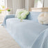 Cooling Ice Silk Sofa Throw Cover, Summer Diamond Textured Furniture Protector Blanket