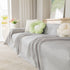 Cooling Ice Silk Sofa Throw Cover, Summer Diamond Textured Furniture Protector Blanket