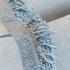 Cozy Couch Throw Blanket with Tassels, Jacquard Leaf Pattern Furniture Protector