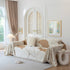 Cozy Couch Throw Blanket with Tassels, Jacquard Leaf Pattern Furniture Protector