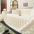 Thick Faux Fur Sofa Cover Fluffy Plush Warm Sofa Slipcover Furniture Protector for Couch Bed