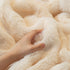 Thick Faux Fur Sofa Cover Fluffy Plush Warm Sofa Slipcover Furniture Protector for Couch Bed
