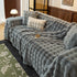 Thick Faux Fur Sofa Cover Fluffy Plush Warm Sofa Slipcover Furniture Protector for Couch Bed