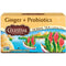 Celestial Seasonings Ginger Tea with Probiotics for Gut Health, Immune Support & Digestion (16 Bags Per Pack, 6 Pack)