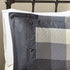 7 Piece Herringbone Comforter Set Grey Cal King