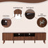 TV Stand With Drawers And Cable Management - Walnut