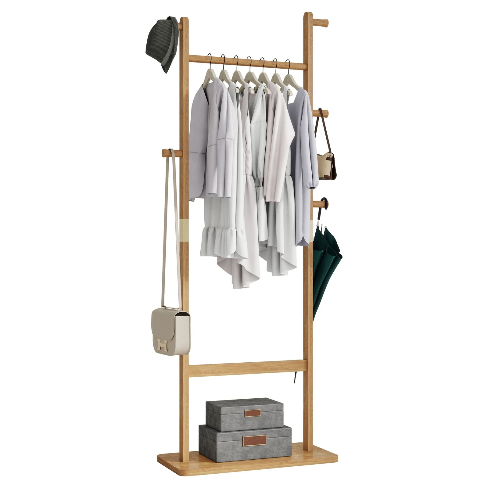 Solid Wood Simple Hat Rack