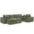 Sectional Sofa With Moveable Ottoman