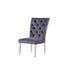 Modern Upholstered Tufted Dining Chair (Set of 2)