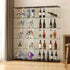 Display Cabinet With Shelf Double Doors And Lock