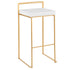 Fuji - Contemporary / Glam & Quality Construction Barstool