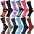 30-Pairs Women's Fun Patterned Cotton-Blend Crew Socks Assorted Pairs