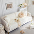 Cotton Quilted Sofa Cover, Non-Slip Couch Protector Fits Backrest, Seat & Armrest