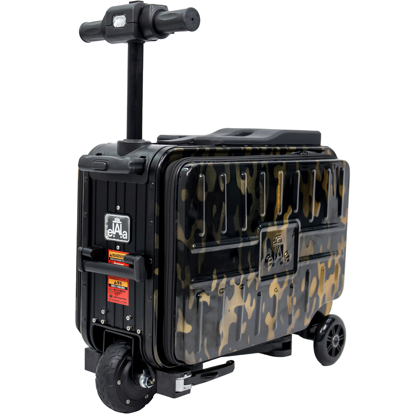 Elala Lite - Camo Motorized Suitcase