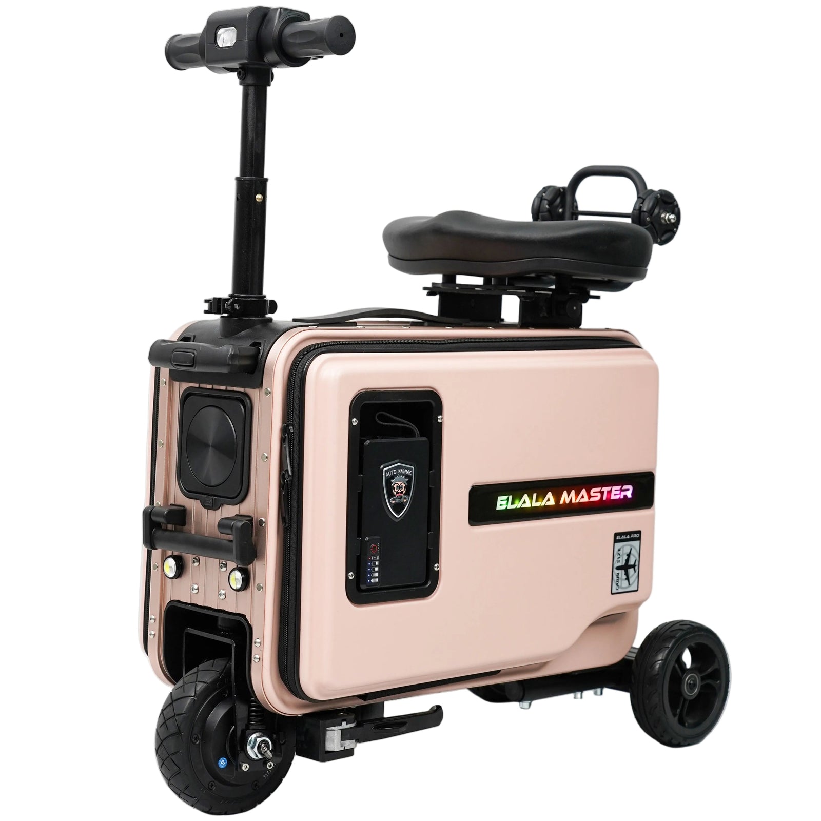 Elala Master - Pink Motorized Suitcase