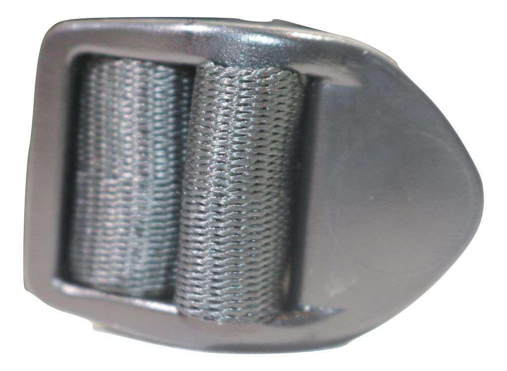 1" x 8 Ft Adjustable Stainless Steel Alligator Clip Tie Strap | AC108SS