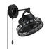 10" Modern Black Small Ceiling Fan with Pull Chain