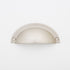 Cora Cup Solid Brass Drawer Pull - 3.25 Inch Centers