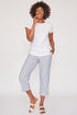 Women's Linen Lounge Pants with Elastic Waistband