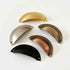 Cora Cup Solid Brass Drawer Pull - 3.25 Inch Centers