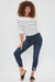 Women's Petite High Rise Denim Ankle Jogger