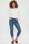 Women's Petite High Rise Denim Ankle Jogger