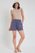 Women's Lifestyle Double Gauze Shorts With Tassel