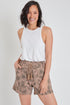 Women's Lifestyle Double Gauze Shorts With Tassel