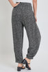 Women's Drawstring Wide Jogger Pant With Pleated Hem Lifestyle Collection