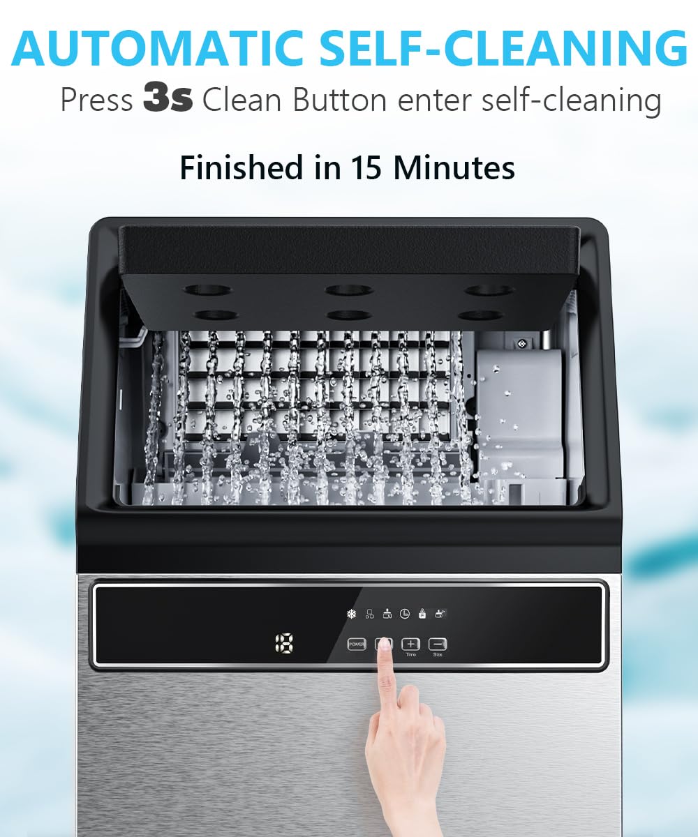 100LBS/200LBS/265LBS  Freestanding Commercial Ice Maker Z5845A