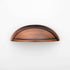 Lucy Cup Solid Brass Drawer Pull - 3 Inch Centers