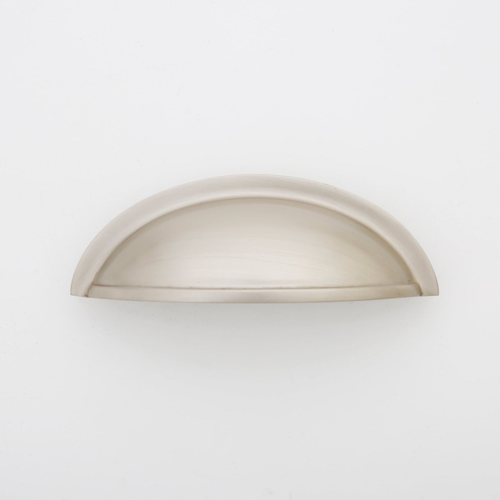 Lucy Cup Solid Brass Drawer Pull - 2 Inch Centers
