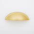 Lucy Cup Solid Brass Drawer Pull - 2 Inch Centers