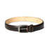 Eclipse Dark Brown Leather Belt