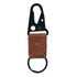 Leather-Metal Key Ring Keychain