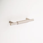 Charlotte Solid Brass Drawer Pull - 3.75 Inch Centers
